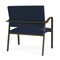 Lesro Newport Bariatric Chair Metal Frame, Bronze, RF Blueberry Back, MD Ink Seat NP1401 - alternate 3